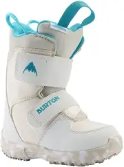 Mini Grom Snowboard Boots Kid's Sz 9C White