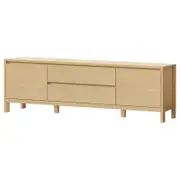 ALFORDSON Entertainment Unit Cabinet 180cm Oak