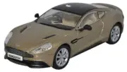 Oxford Diecast Aston Martin Vanquish Coupe - Selene Bronz 1:43 Scale