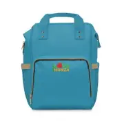 Multifunctional Diaper Backpack | Turquoise Color | I love hunza
