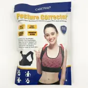 Posture Corrector Unisex adjustable Upper Back Brace Caretras size L (31”-39”)