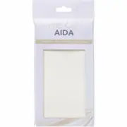 Create Handmade Cross Stitch Aida Cloth 14 Count WHITE Size 36x45cm Fabric