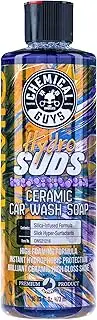 Chemical Guys CWS21216 HydroSuds Ceramic SiO2 Shine High Foaming Car Wash Soap (Works with Foam Cannons, Foam Guns or Bucket Washes) for Cars, Trucks, Motorcycles, RVs & More, 473 ml, Berry Scent