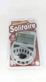 Mega Screen Solitaire Handheld Electronic Game Big