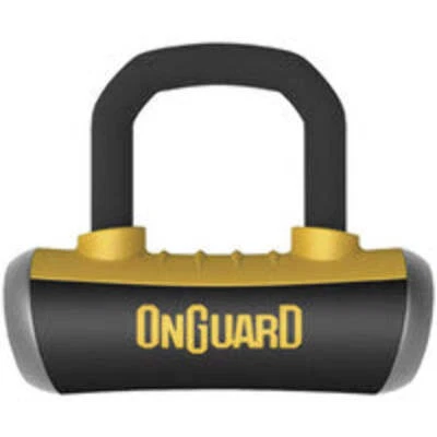 ONGUARD BOXER 8048 DISC LOCK WITH DISC REMINDER BLACK/YELLOW