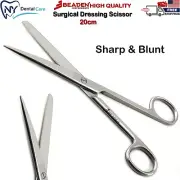 Dressing Dental Operating Hospital Cutting Suture Scissor 20cm Sharp & Blunt