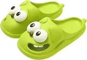 [STARTIST] Big Eyed Dog Shaped Slippers Summer Home Sandals for Shower Bathroom Beach Hotel