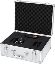 [yanzisura] Hard Side Briefcases,Portable Protective Storage Box | Multifunction Protective Document Case Security Lock for Camera Built-in Sponge