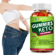 Keto Slimming Gummies 120,000mg Apple Cider Vinegar ACV Weight Loss 60 Gummy AU