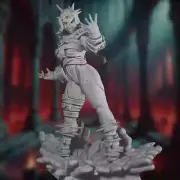 Spiked Demon Queen SFW/NSFW Miniature | Unpainted & Unassembled | By Gaz Mini's