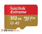 SanDisk EXTREME MICROSDXC SQXAV 512GB V30 U3 C10 - SDSQXAV-512G-GN6MA