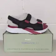 New W/box Rebounce alegria sz9 sandal sandie poppy pop sdl6155 adjustable shoe