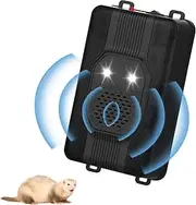 SROCHN Marten Deterrent with Ultrasound and LED Flash Light, 3-in-1 Power Supply, Effective Range Approx. 40-50 m², for Engine Compartment, Garden, Basement, attic