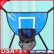 Trampoline Basketball Hoop Attachment with Pump and Mini Ball Kids Sport Games