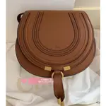 『二手』CHLOE蔻依 MARCIE SMALL SADDLE BAG 小款 肩背包 馬鞍包 CASHMERE實拍