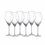 Ritzenhoff & Breker Burgundy glass Salsa set of 6, Wine glasses, Glass, Clear...