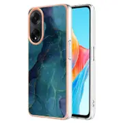 Electroplating Marble Dual-side IMD Phone Case, For OPPO A98, For OPPO A79 5G Global