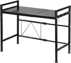 Microwave Oven Shelf Rack Carbon Steel Kitchen Countertop Organizer Width & Heig