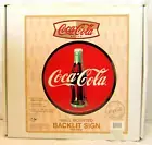 New Coca Cola 1999 Wall Mounted Backlit Sign Item # 9105