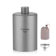 Lightweight Outdoor Alcohol Flask with Titanium Construction (68 characters)