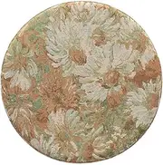 Round Memory Foam Seat Cushion Anti-Slip Soft Round Stool Cushion Chair Pad for for Circle Bar Stool Pad Dining Café (A, 40CM)