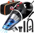 HOT Aspiradora Para Carro Autos Portatil Mini Pequeña De Agua Seco Trabajo Mano