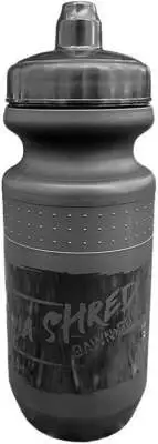 DAWN TO DUSK Aqua Shred 620 mL (21 oz) Cycling Water Bottle – Small for tight sp