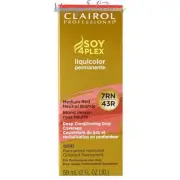 Clairol Soy4Plex Liquicolor Permanente 7RN/43R Medium Red Neutral Blonde