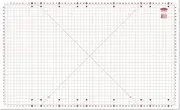 36"x59" Cutting Mat for Home Hobby Table, White