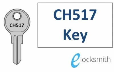 CH517 Key Fits Tool Box, Paddle, Whale Tail Lock, Caravan storage + others