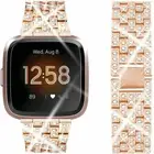 Band Bracelet Strap Replacment For Fitbit Versa 4/3/Sense 2/Sense Wrist Diamond