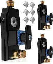3Pcs Car Battery Disconnect Switch 12V 24V Universal Heavy Duty Battery Cut Off Isolator Switch Leakage for Cars.(12v-24v General Model,Black)