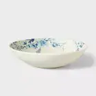 Melamine Floral Serving Bowl Blue - Threshold™ designed with Studio McGee: