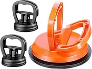 Dent Puller,Car Dent Puller Car Dent Removal Kit Suction Cup Dent Puller Dent Remover Tool and Dent Repair Kit Handle Lifter for Cars Body,Glass,Screen,Objects Moving (Orange+Black)