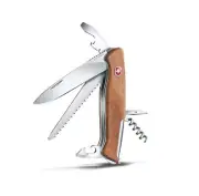 VICTORINOX Ranger Wood 55 Multifunctional Folding Knife Multitool Swiss Army