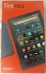 AMAZON FIRE HD8 TABLET (10th gen) ~TWILIGHT BLUE~32GB BRAND NEW SEALED FREE SHIP