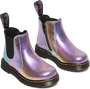 [Dr. Martens] Baby Girl's 2976 (Toddler), Rainbow Crinkle, 9 Toddler