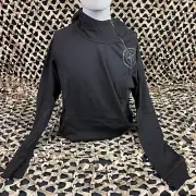 NEW GI Sportz Pull Over Hooded Sweatshirt - Black - Large