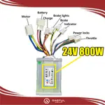 有刷控制器 24V 36V 48V 800W 踏板車迷你越野 ATV 電動自行車