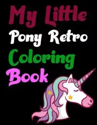 在飛比找博客來優惠-My Little Pony Retro Coloring 