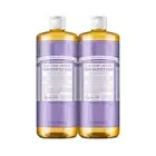 Dr. Bronners - Pure-Castile Liquid Soap Lavender, 32 ounce, 2-Pack care Beauty