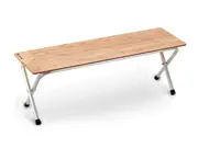 SNOW PEAK Folding Shelf Long Bamboo Top