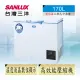 【SANLUX台灣三洋】170L 上掀式超低溫冷凍櫃 TFS-170G