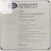 Creative Memories 12 x 12 The Baby Pages Blue Gingham Refill RCM-12B Sealed