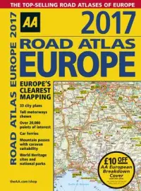 在飛比找博客來優惠-AA Road Atlas Europe 2017