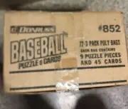 1985 Donruss Baseball Rack Case 72 Racks Multiple Stars Pete Rose Nolan Ryan
