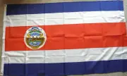 COSTA RICA STATE INTERNATIONAL WORLD COUNTRY POLYESTER FLAG 3 X 5 FEET