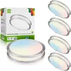 LED 10 Inch round Flush Mount Light Fixture | 16W 1050LM 3000K-5000K 120V | 3CCT