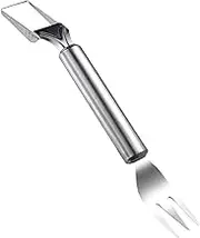 Watermelon Slicer Cutter Tool | Stainless Steel Fruit Cutting Fork Tool - Double Head Ergonomic Multi-Functional Kitchen Slicing Tool for Diet Meal Prep Restaurant