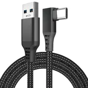 For Oculus Quest 2 Link Cable USB to Type C Cord VR Game Nylon Braided Data Line